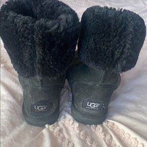 Black UGG boots